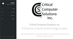 Desktop Screenshot of criticalcs.com